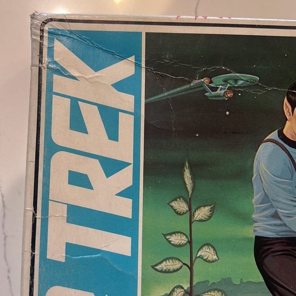 Star Trek Mr Spock 1968 Plastic Model Kit #S956. BOX ONLY Made in the USA by AMT - Picture 2 of 13